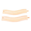 Bigjigs Rail Oblúkové koľaje 22 cm 2 ks - poškodený obal Bigjigs Rail Oblúkové koľaje 22 cm 2 ks - poškodený obal