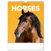 Kalendář 2026 nástěnný: Koně 30 x 34 cm Kalendář 2026 nástěnný: Koně 30 x 34 cm