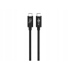 Kábel Goobay USB typ C - USB typ C 1 m čierny Kábel Goobay USB typ C - USB typ C 1 m čierny