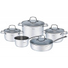 Klausberg 9-Dielna Súprava Hrncov Kb-7215 Oceľ 18/10 Klausberg 9-Dielna Súprava Hrncov Kb-7215 Oceľ 18/10