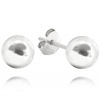MINET Strieborné náušnice BALLS 8 mm JMAN0031SE08 MINET Strieborné náušnice BALLS 8 mm JMAN0031SE08