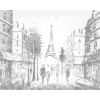 ZUTY Bodkovanie - POHĽAD NA ULICI V PARÍŽI A FAREBNÝ STROM Rámovanie: vypnuté plátno na rám, Rozmer: 40x50 cm ZUTY Bodkovanie - POHĽAD NA ULICI V PARÍŽI A FAREBNÝ STROM Rámovanie: vypnuté plátno na rám, Rozmer: 40x50 cm