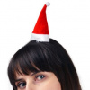 Mini čiapka Santa Claus na sponke - Vianoce, 2 ks Mini čiapka Santa Claus na sponke - Vianoce, 2 ks