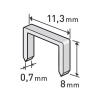 EXTOL PREMIUM Spony, balenie 1000ks, 8mm, 11,3x0,52x0,70mm, 8852502 EXTOL PREMIUM Spony, balenie 1000ks, 8mm, 11,3x0,52x0,70mm, 8852502