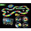 Alltoys Dráha svietiace v tme autíčko s LED svetlom 220 ks Alltoys Dráha svietiace v tme autíčko s LED svetlom 220 ks