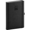 NOTIQUE Denný diár Diamante 2026, čierny, 15 x 21 cm NOTIQUE Denný diár Diamante 2026, čierny, 15 x 21 cm