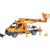 bruder Mercedes Benz Sprinter pracovní jeviště s Light a zvukovým modulem hotový model Model užitkového vozidla bruder Mercedes Benz Sprinter pracovní jeviště s Light a zvukovým modulem hotový model Model užitkového vozidla