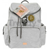 Prebaľovacia taška ako batoh Vancouver Backpack Heather Grey Beaba s doplnkami 22 l objem 42 cm svetlošedá Prebaľovacia taška ako batoh Vancouver Backpack Heather Grey Beaba s doplnkami 22 l objem 42 cm svetlošedá