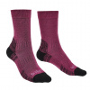 Dámske turistické ponožky Bridgedale Lightweight Merino Boot Berry Veľkosť: EUR 38-40 Dámske turistické ponožky Bridgedale Lightweight Merino Boot Berry Veľkosť: EUR 38-40
