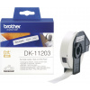 Brother DK-11203 etikety v roli 17 x 87 mm papír bílá 300 ks trvalé DK11203 etikety šanonů Brother DK-11203 etikety v roli 17 x 87 mm papír bílá 300 ks trvalé DK11203 etikety šanonů