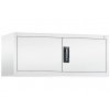 Kancelárska skriňa Acurado, krídlové dvere - nadstavec, 1200x500x500 mm, biela Kancelárska skriňa Acurado, krídlové dvere - nadstavec, 1200x500x500 mm, biela