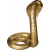 Atmosphera Dekorativní polyresinová figurka COBRA, zlatá, 36 cm Atmosphera Dekorativní polyresinová figurka COBRA, zlatá, 36 cm