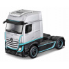 Maisto Custom Rigs, Mercedes-Benz Actros 1851, stříbrno-černá, 1:64 Maisto Custom Rigs, Mercedes-Benz Actros 1851, stříbrno-černá, 1:64
