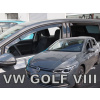 Deflektory na Volkswagen Golf VIII od 2020 (+zadné) Deflektory na Volkswagen Golf VIII od 2020 (+zadné)