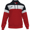 Joma Tréningová mikina CREW IV HOODIE SWEATSHIRT RED-BLACK Veľkosť: XXL Joma Tréningová mikina CREW IV HOODIE SWEATSHIRT RED-BLACK Veľkosť: XXL