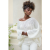 Glara Oversized dámsky pletený sveter 726346 Glara Oversized dámsky pletený sveter 726346