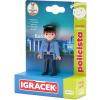 EFKO IGRÁČEK Policista povolání set figurka kloubová s doplňky EFKO IGRÁČEK Policista povolání set figurka kloubová s doplňky