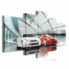 Obraz na plátne viacdielny - OB3844 - Športové autá 170cm x 100cm - S18 Obraz na plátne viacdielny - OB3844 - Športové autá 170cm x 100cm - S18
