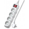 Predlžovací kábel Geti GEC42S 4 zásuvky 2 m s vypínačom Predlžovací kábel Geti GEC42S 4 zásuvky 2 m s vypínačom