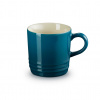 Le Creuset Hrnček na cappuccino 200 ml, DEEP TEAL, kamenina Le Creuset Hrnček na cappuccino 200 ml, DEEP TEAL, kamenina
