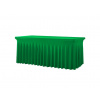 TENTino Elastický poťah SKIRTING na skladací stôl 180-183x76 cm VIAC FARIEB Farba obrusu: ZELENÁ / GREEN TENTino Elastický poťah SKIRTING na skladací stôl 180-183x76 cm VIAC FARIEB Farba obrusu: ZELENÁ / GREEN