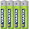 Varta RECH.AC.Power AAA1000mAh BLI4 akumulátor AAA Ni-MH 1000 mAh 1.2 V 4 ks Varta RECH.AC.Power AAA1000mAh BLI4 akumulátor AAA Ni-MH 1000 mAh 1.2 V 4 ks