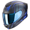 Helma SCORPION EXO-530 AIR THERAS matná černo/modrá - M - Novinky Helma SCORPION EXO-530 AIR THERAS matná černo/modrá - M - Novinky