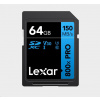 Lexar SDXC 800x Pro UHS-I cards, C10 (V30) U3, R150, 64GB Lexar SDXC 800x Pro UHS-I cards, C10 (V30) U3, R150, 64GB