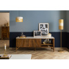 Bighome - Príborník mango 185x45x65 hnedý olejovaný / pravý mramor LOS ANGELES Bighome - Príborník mango 185x45x65 hnedý olejovaný / pravý mramor LOS ANGELES
