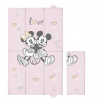 CEBA BABY Podložka prebaľovacia cestovná (50x80) Disney Minnie & Mickey Pink CEBA BABY Podložka prebaľovacia cestovná (50x80) Disney Minnie & Mickey Pink