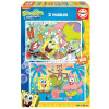 Puzzle Bob Esponja Educa 2x100 dielov od 4 rokov Puzzle Bob Esponja Educa 2x100 dielov od 4 rokov