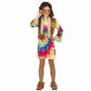 KOSTÝM MALÁ HIPISÁČKA HIPIS TIE DYE KOSTÝM KARNEVAL 128 KOSTÝM MALÁ HIPISÁČKA HIPIS TIE DYE KOSTÝM KARNEVAL 128