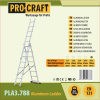 Trojdielny hliníkový rebrík 3x12 Procraft PLA3.788 | PLA3.788 Trojdielny hliníkový rebrík 3x12 Procraft PLA3.788 | PLA3.788
