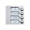 4FN 231 03.5/F - modul 4 tlač. TT KARAT INOX, 2-BUS, nerez, 4 mien. 4FN 231 03.5/F - modul 4 tlač. TT KARAT INOX, 2-BUS, nerez, 4 mien.