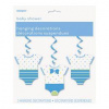 Unique Špirály Baby Body blue 3ks v balení Unique Špirály Baby Body blue 3ks v balení