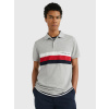 Tommy Hilfiger pánske šedé polo tričko MW0MW30766 M Tommy Hilfiger pánske šedé polo tričko MW0MW30766 M