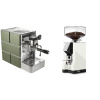 Stone Espresso Mine Green + Eureka Mignon Silenzio 55, CR white Stone Espresso Mine Green + Eureka Mignon Silenzio 55, CR white