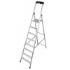 Praktický rebrík typ Solido, hliník, s protišmykovou platformou, 8 schod. Praktický rebrík typ Solido, hliník, s protišmykovou platformou, 8 schod.