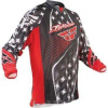 Fly Racing Kinetic Jersey red L