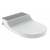 Geberit AQUACLEAN TUMA COMFORT bidetové sedátko, SoftOpening, bílá/černé sklo Geberit AQUACLEAN TUMA COMFORT bidetové sedátko, SoftOpening, bílá/černé sklo