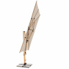 DOPPLER Slnečník záhradný ALU WOOD XL 4 × 3 m, 820, prírodný DOPPLER Slnečník záhradný ALU WOOD XL 4 × 3 m, 820, prírodný
