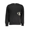 Čierna mikina Calvin Klein bez kapucne čierna XL Calvin Klein 8720107689626 Čierna mikina Calvin Klein bez kapucne čierna XL Calvin Klein 8720107689626
