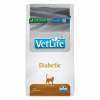 VET LIFE Cat Diabetic Suché krmivo pre mačky Kuracie Mäso 2kg VET LIFE Cat Diabetic Suché krmivo pre mačky Kuracie Mäso 2kg