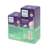 Natural Response fľaša 125 ml + 260 ml, cumlík – antikolikový, prirodzené satie Natural Response fľaša 125 ml + 260 ml, cumlík – antikolikový, prirodzené satie
