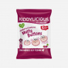Kiddylicious ovocno-zeleninové gombíky malina s repou (5 × 6 g) Chrumkavá desiata z ovocia a zeleniny bez pridaného cukru Kiddylicious ovocno-zeleninové gombíky malina s repou (5 × 6 g) Chrumkavá desiata z ovocia a zeleniny bez pridaného cukru