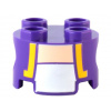 17485pb009 Dark Purple Brick, Round 2 x 2 (Super Mario Purple Toad Torso) (Tmavě fialová cihla, kulatá 2 x 2 s otvory pro kolíky (Super Mario Purple Toad Torso)) 17485pb009 Dark Purple Brick, Round 2 x 2 (Super Mario Purple Toad Torso) (Tmavě fialová cihla, kulatá 2 x 2 s otvory pro kolíky (Super Mario Purple Toad Torso))