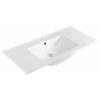 Sapho SLIM keramické umyvadlo, nábytkové, 100x46,5cm, bílá Sapho SLIM keramické umyvadlo, nábytkové, 100x46,5cm, bílá
