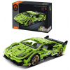 Stavebnice Sportovní auto zelené 457 ks Stavebnice Sportovní auto zelené 457 ks