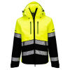 Portwest EV465 EV4 Hi-Vis Shell 3L Nepremokavá reflexná bunda žltá/čierna 2XL Portwest EV465 EV4 Hi-Vis Shell 3L Nepremokavá reflexná bunda žltá/čierna 2XL