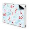 Dekoračný magnetický kryt na radiátor Kapr koi 80x60 cm Dekoračný magnetický kryt na radiátor Kapr koi 80x60 cm